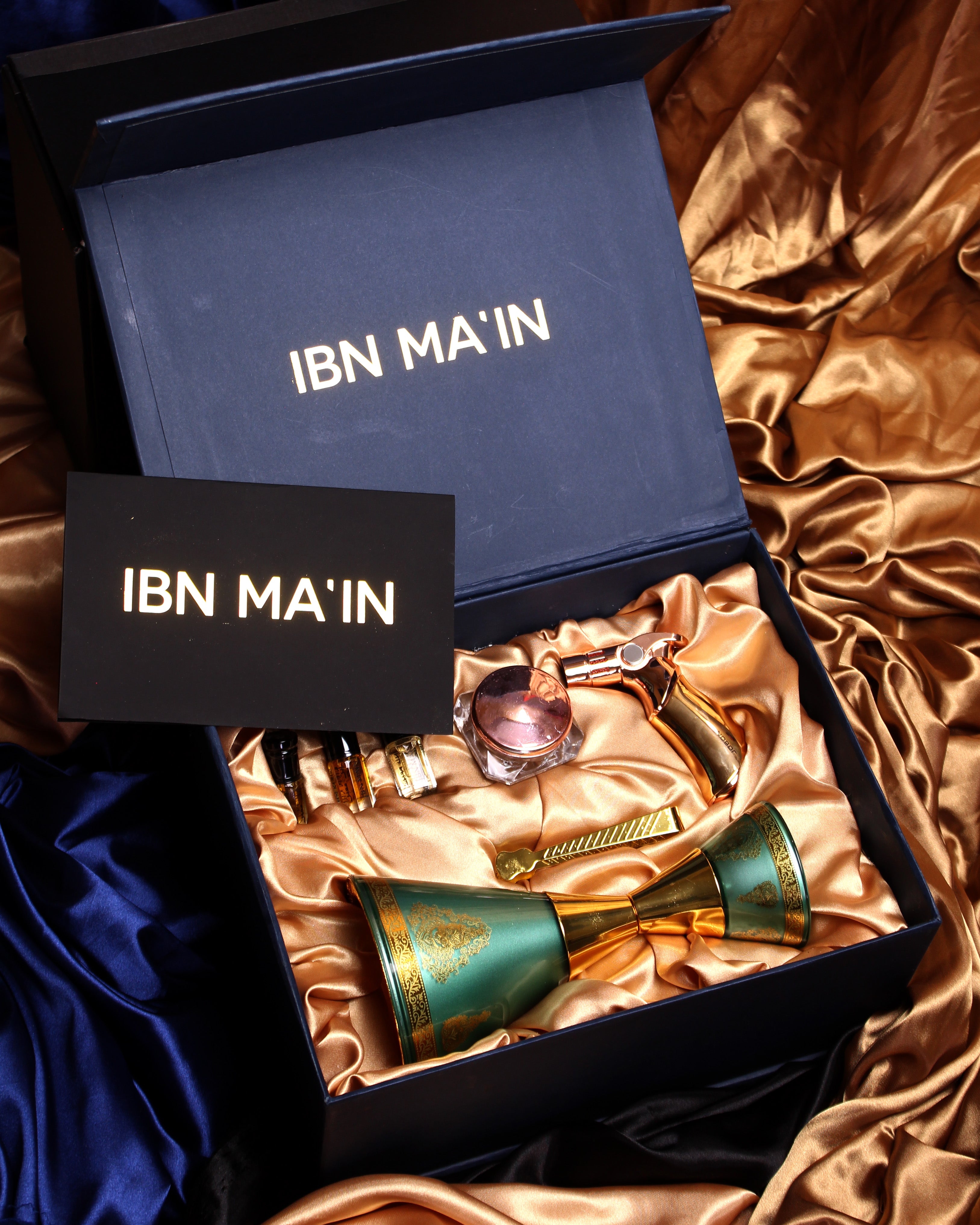 SULTANS TREASURE Luxury Perfume Oil Incense Burner Set IBN MA #39 IN SULTANS TREASURE Luxury Perfume Oil Incense Burner Set IBN MA #39 IN