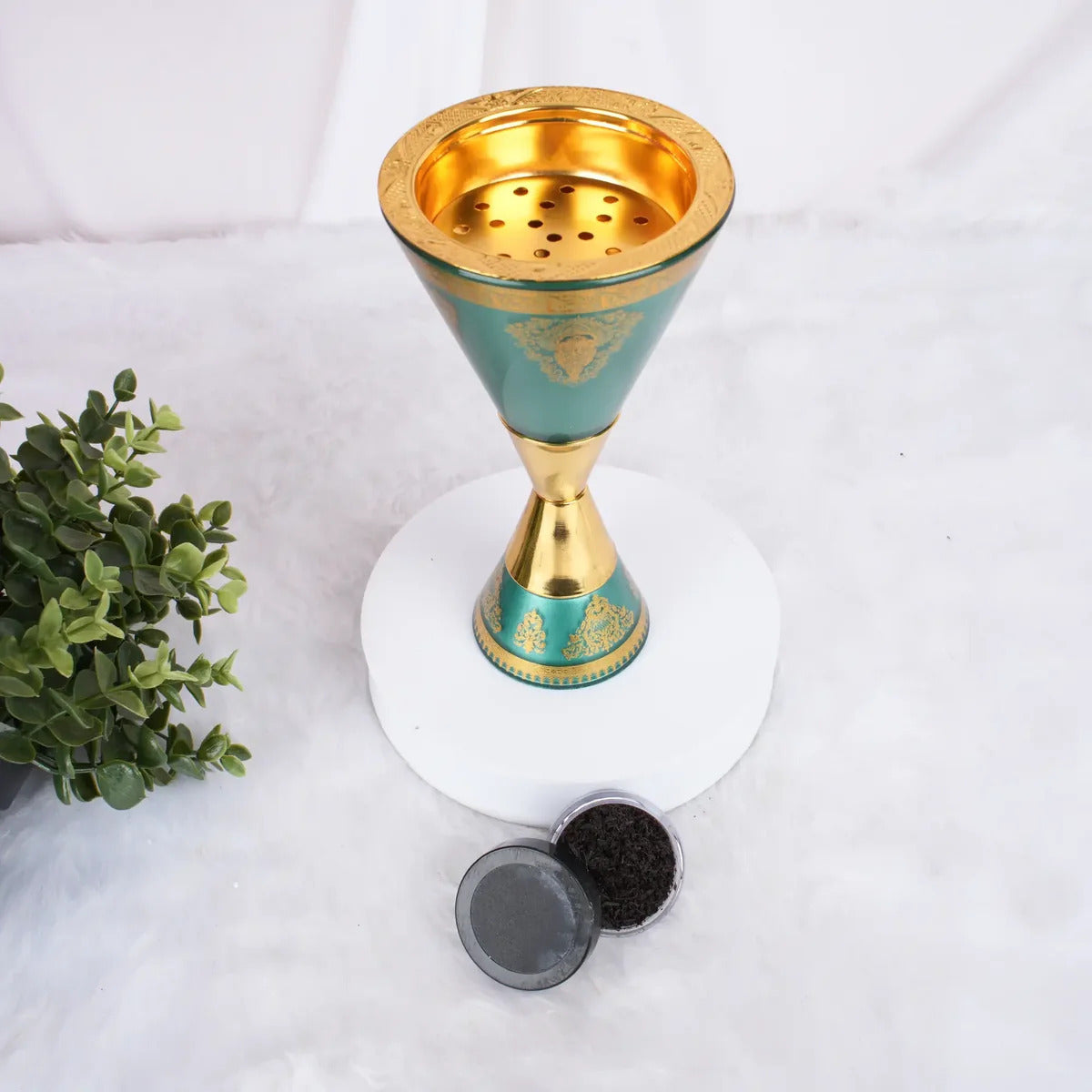 Persian Green Bakhoor Stand