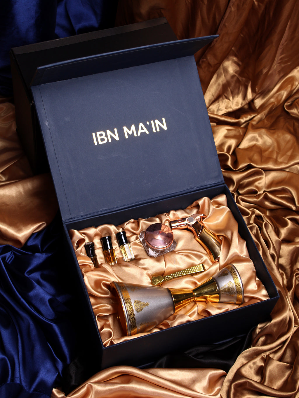 SULTANS TREASURE | Luxury Perfume Oil & Incense Burner Set