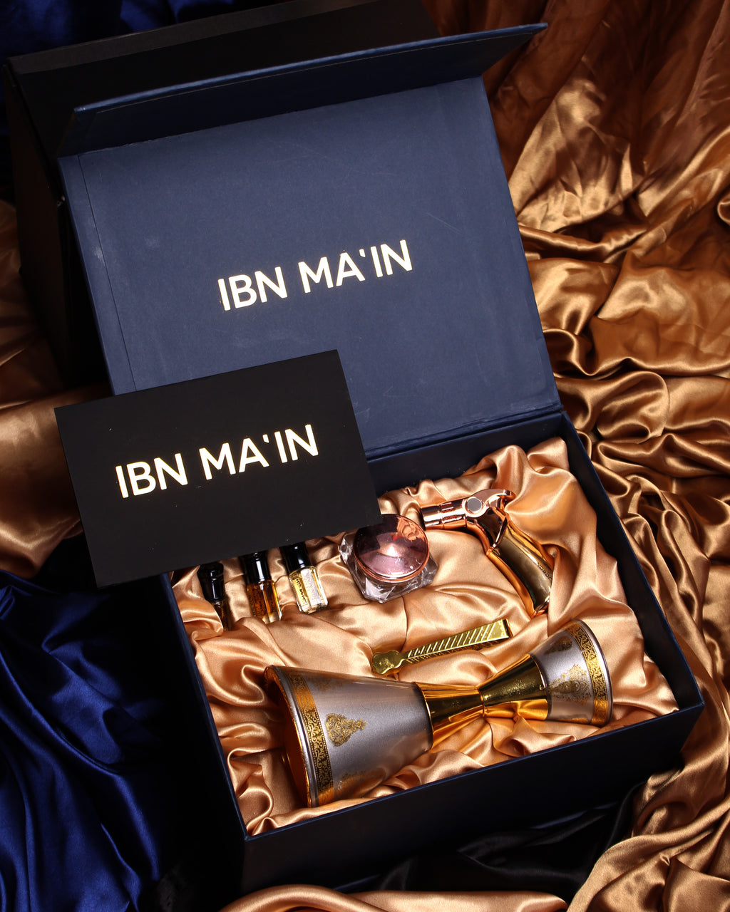 SULTANS TREASURE | Luxury Perfume Oil & Incense Burner Set