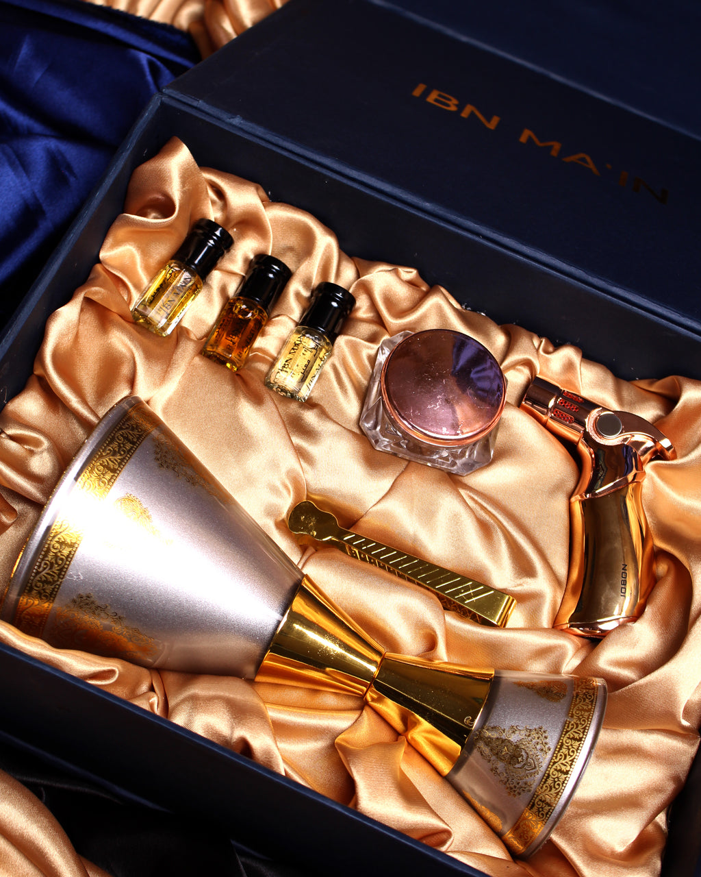 SULTANS TREASURE | Luxury Perfume Oil & Incense Burner Set