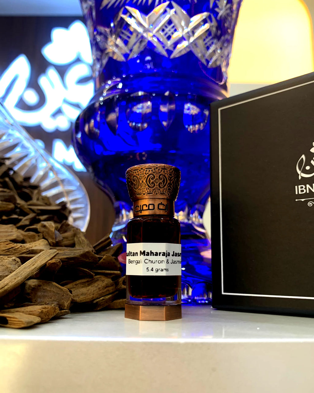 Sultan Maharaja Jasmine natural attar from IBN MA'IN, Bangladesh
